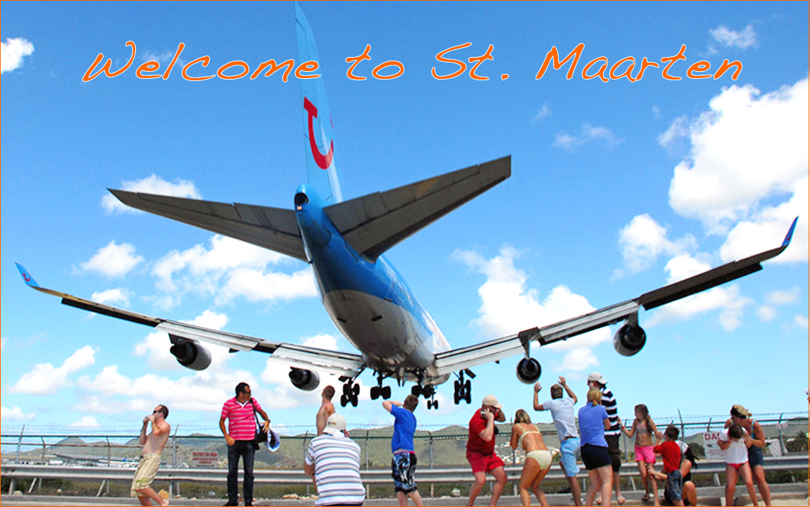 princess juliana international airport landing